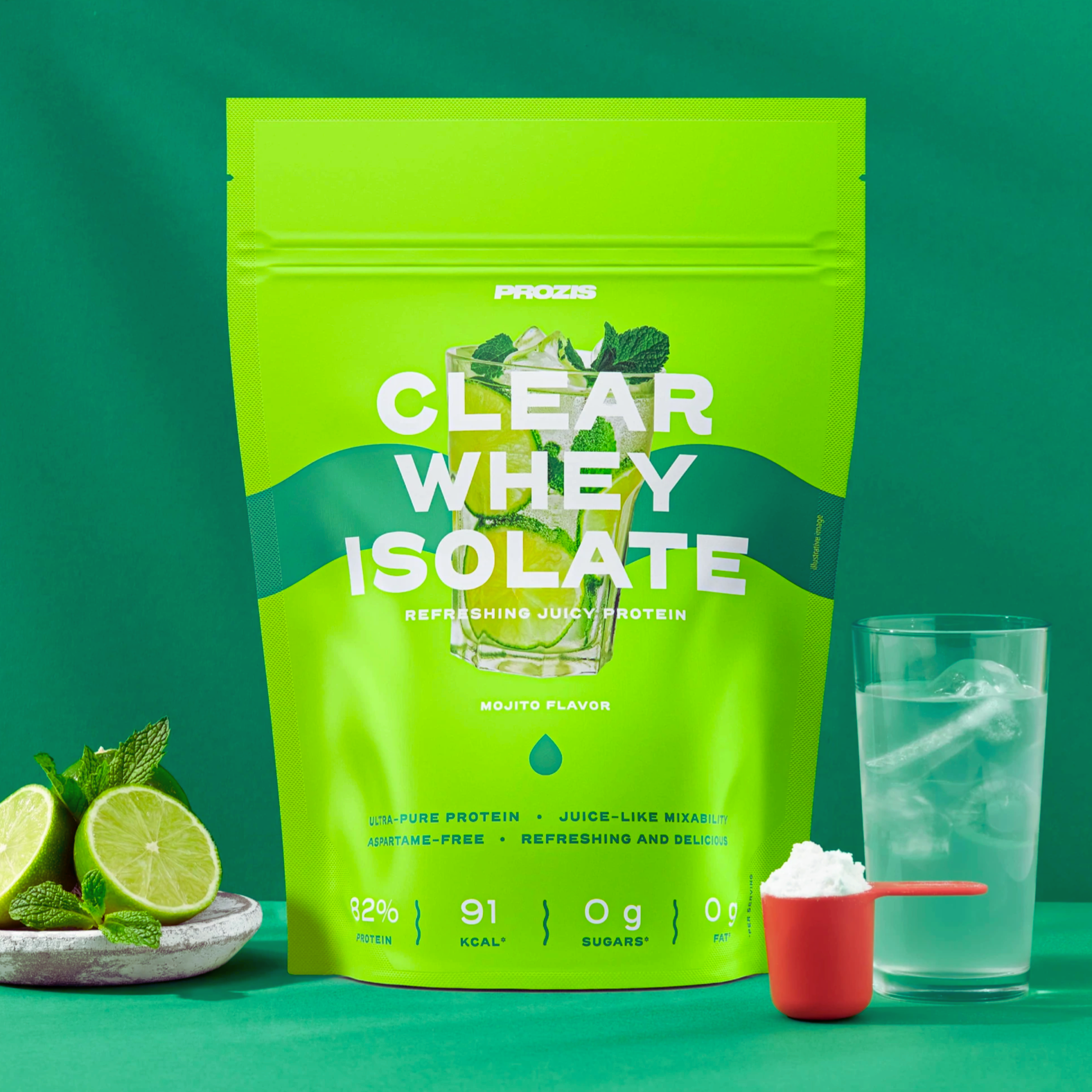 1bfe4075-f1d0-42b5-afe0-e254ca2b960b Clear Whey Isolate - Mojito - 500g