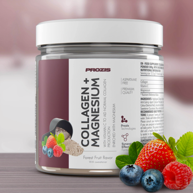 Collagène & Magnésium - Fruit des bois - 300 g