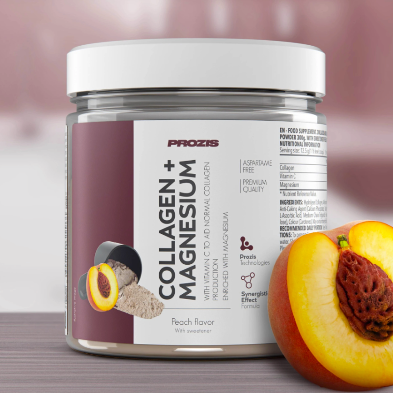 Collagène & Magnésium - Pêche - 300 g