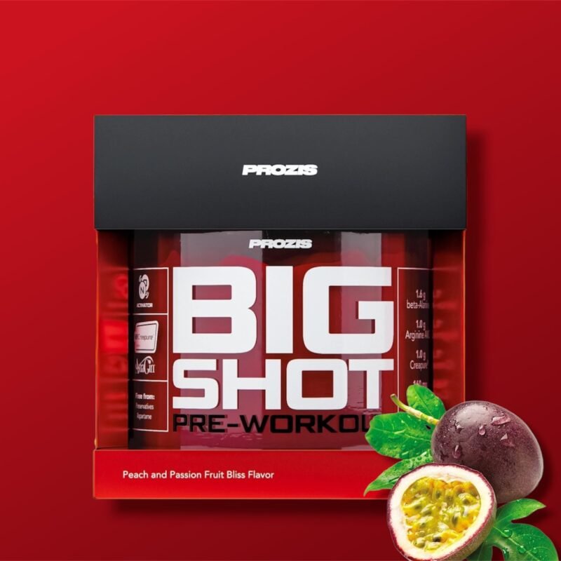 extreme big shot pre workout framboise