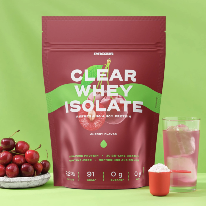 clear whey isolate – cerise – 500g