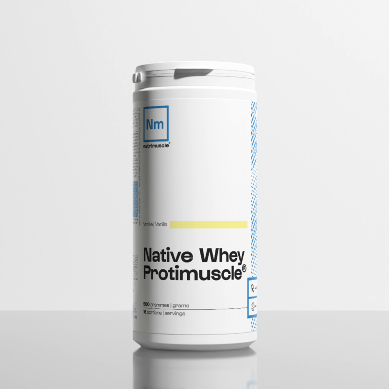whey native protimuscle® vanille 500g