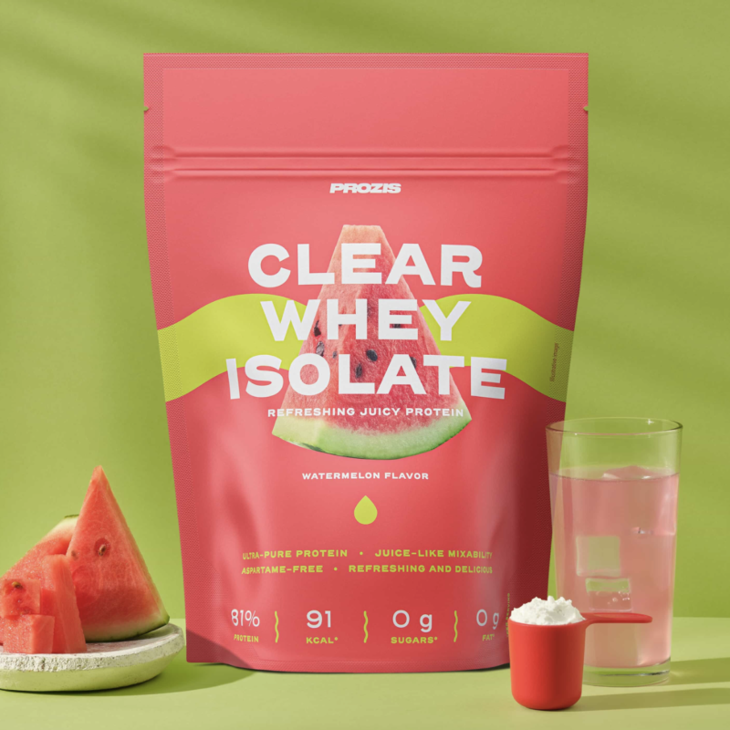 clear whey isolate – pastèque – 500g
