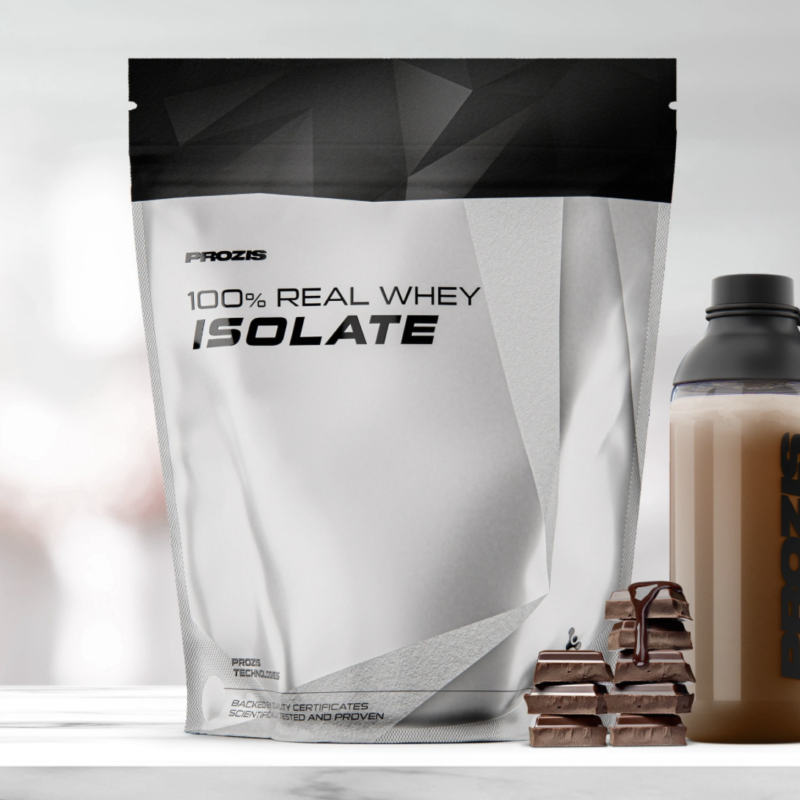 100% real whey isolate double chocolat 1kg