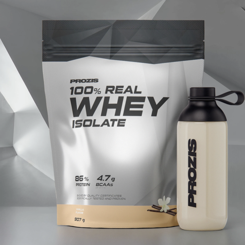 Prime - Nutrition sportive en Nouvelle Calédonie 100% real whey isolate vanille 907g