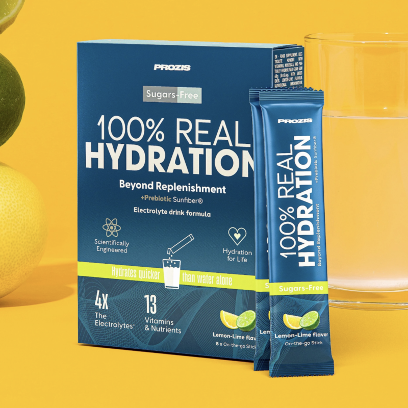 Prime - Nutrition sportive en Nouvelle Calédonie Électrolytes en poudre citron 8 sticks