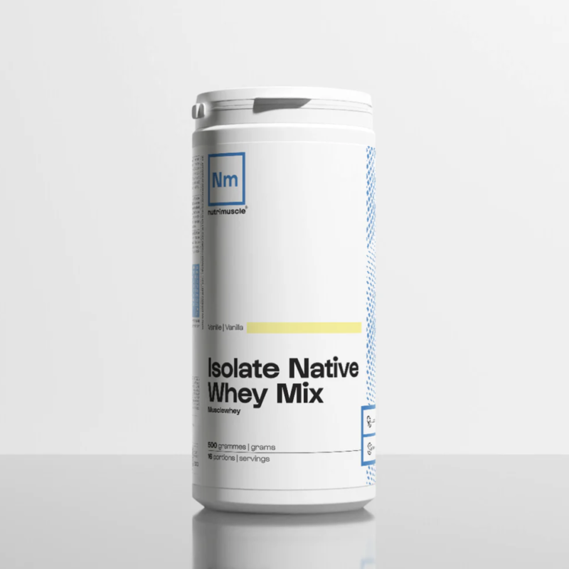isolate native whey mix choco cookie 500g